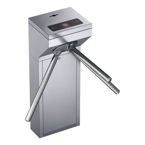 Catraca pedestal em aço inox Intelbras CAP 3100 INOX MF UC