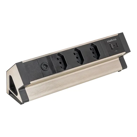 Protetor eletrônico de bancada Intelbras EPE 5003 com USB