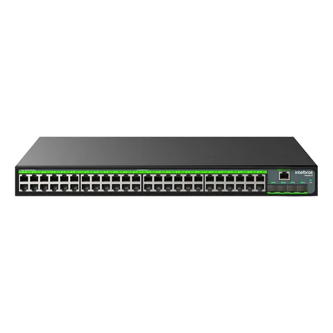 Switch gerenciável Intelbras S3352G-B de 48 portas
