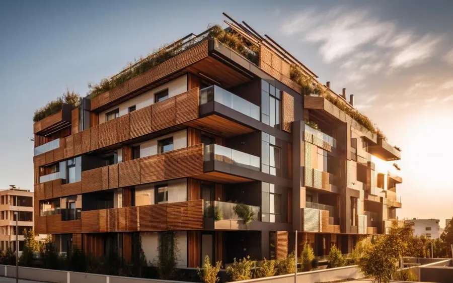 Edifício residencial recém-entregue