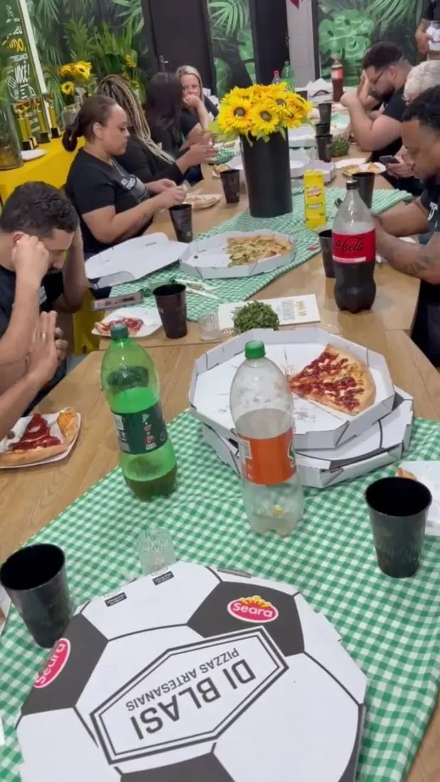 Almoço de bem-estar com o time Telmax